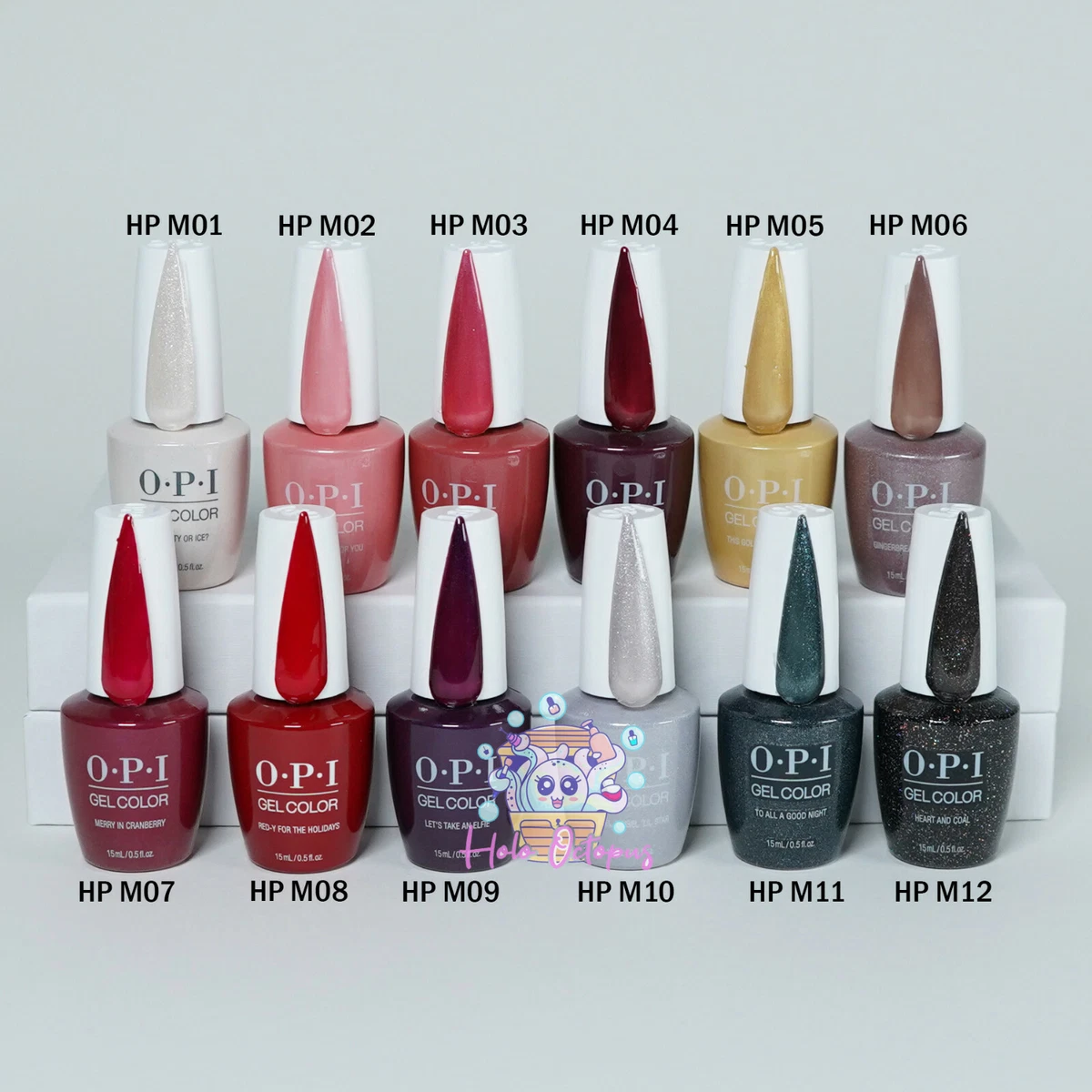 OPI Shine Bright Collection Winter Holiday 2020 GelColor Gel