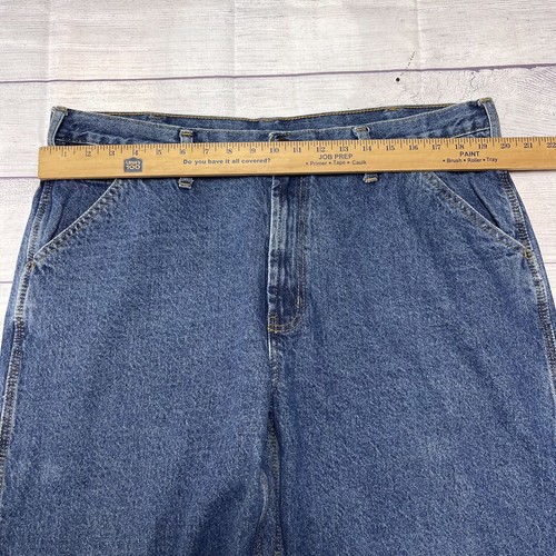RK Rural King Carpenter Jeans Mens Size 40 X 31 Blue Denim EUC Work Jeans - Picture 5 of 6