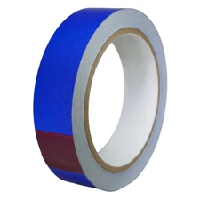 Blue Engineer Grade Retro Reflective Pinstripe Tape: 1 in. x 30 ft.