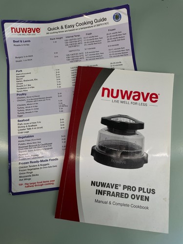 NuWave Pro Plus 20632 Infrared Convection Oven Black W/ Amber Dome Clean Tested - Picture 14 of 14