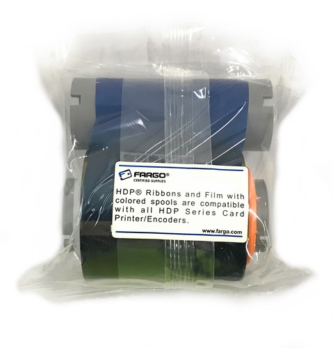 NEW Genuine Fargo HDP 84011 YMCK Full Color Printer Ribbon 500 Images - 第 1/2 張圖片