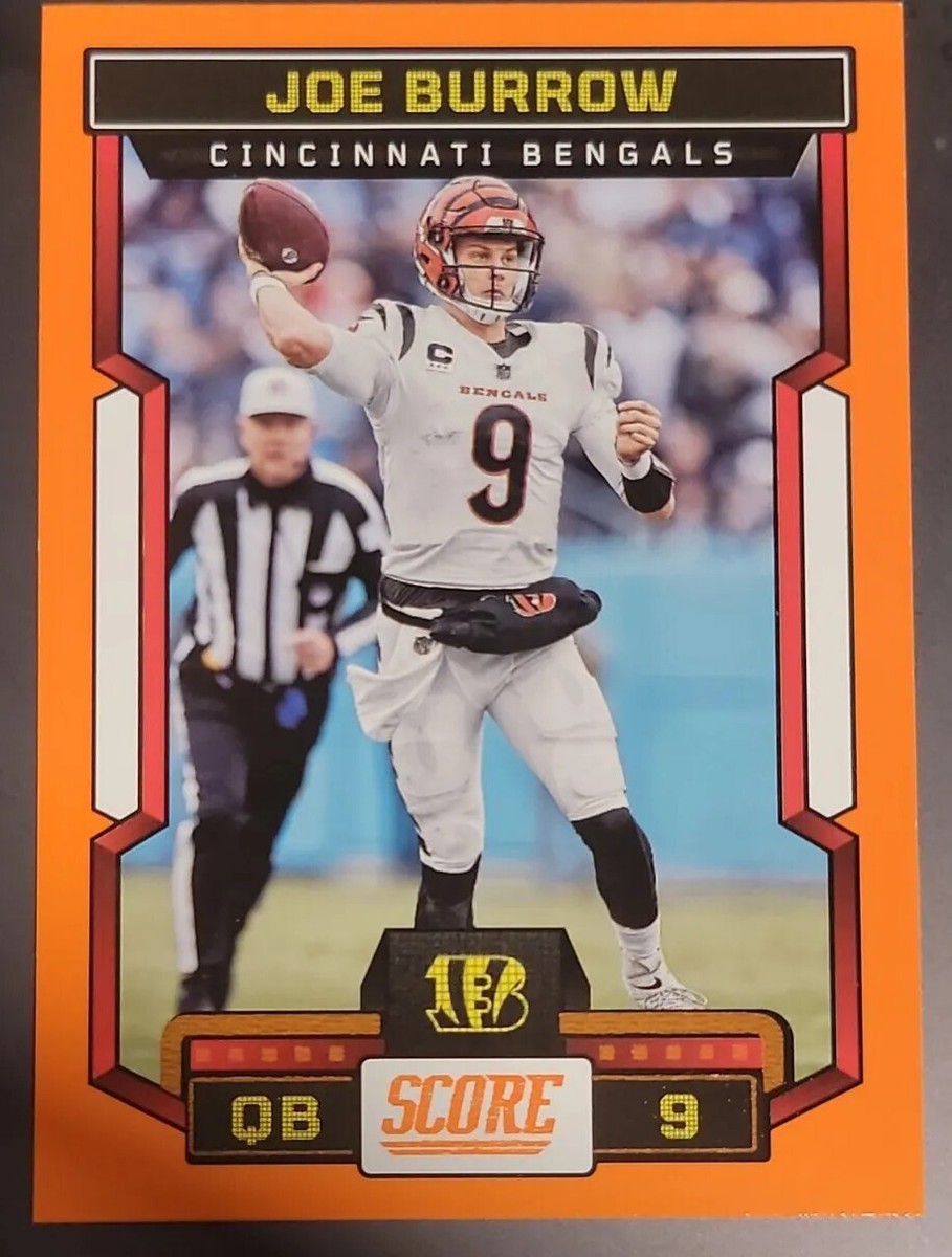 XO23UBU 　MINUS Boro Crust minus（−） 2023 Panini Score Cincinnati Bengals #196 Orange Error Card
