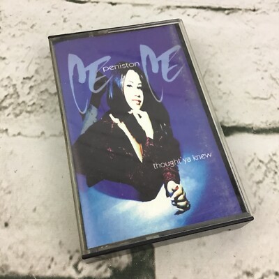 Vintage Music Cassette Tape Cece Peniston Thought Ya Knew