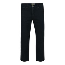 Kam Men's Big Size Regular Fit Stretch Jeans (Kbs10106), in Black Size 40 to 64"