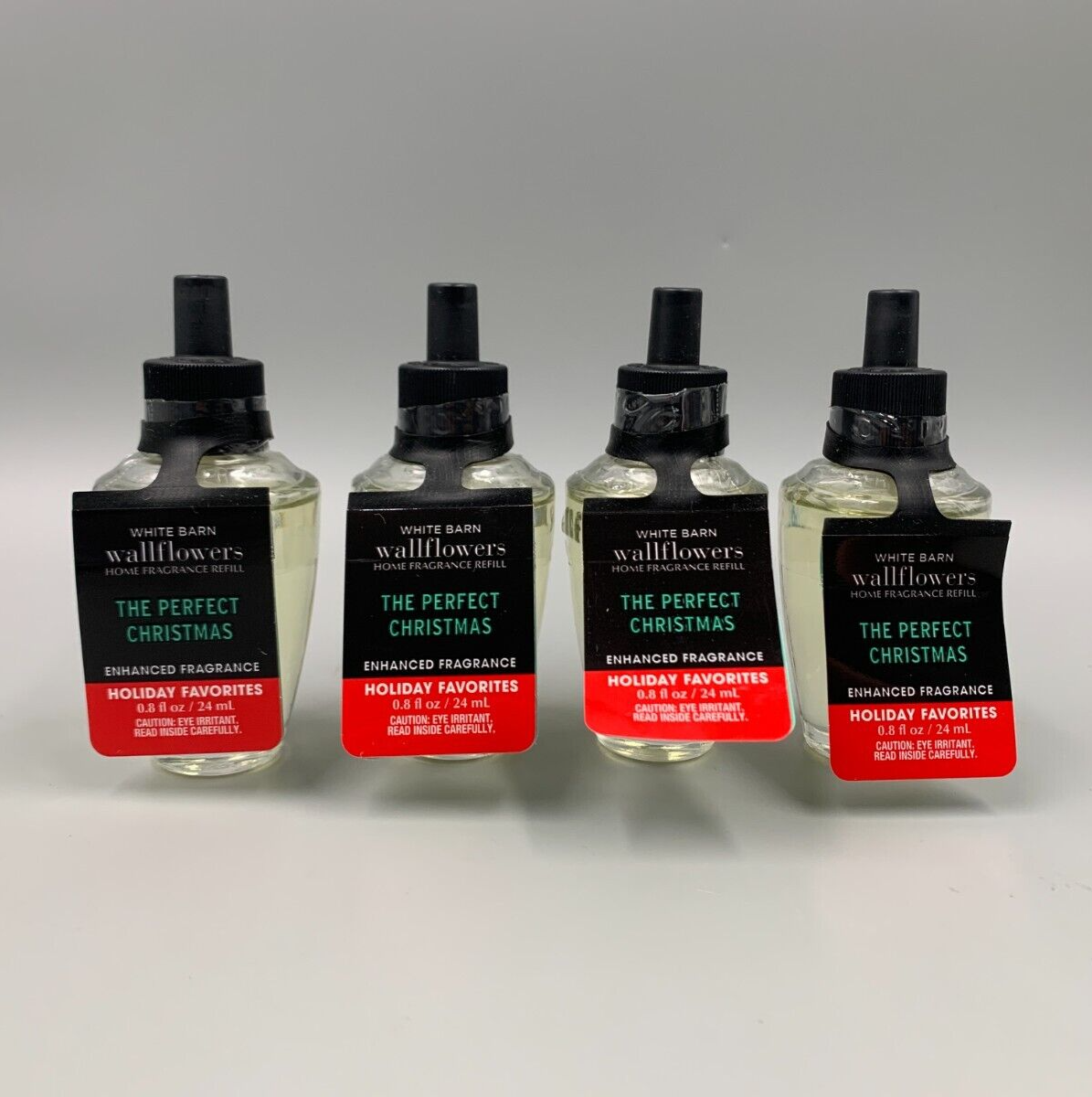 Bath & Body Works The Perfect Christmas Wallflower Fragrance Bulbs S/4 #9060D-image