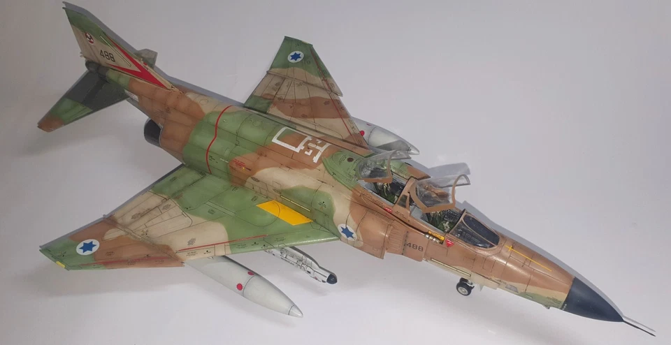 Pro built RF-4E Phantom II 1/48 made costruito - Immagine 4 di 4