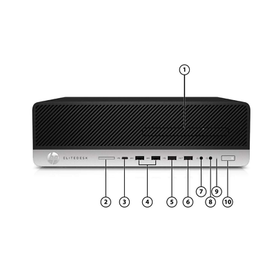 HP EliteDesk 800 G4 Core i7-8th Gen 2TB NVMe 64GB RAM Desktop PC