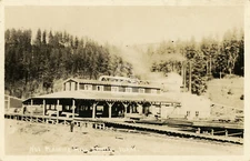 Rawson Works Lumber Co. Planing Mill c.1920s Kamiah Idaho Vintage Postcard COPY