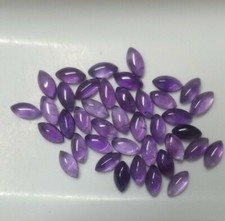 Amethyst 8x4mm, 10x5mm, 12x6mm,14x7mm, 16x8mm Cabochon Marquise Gemstone s 