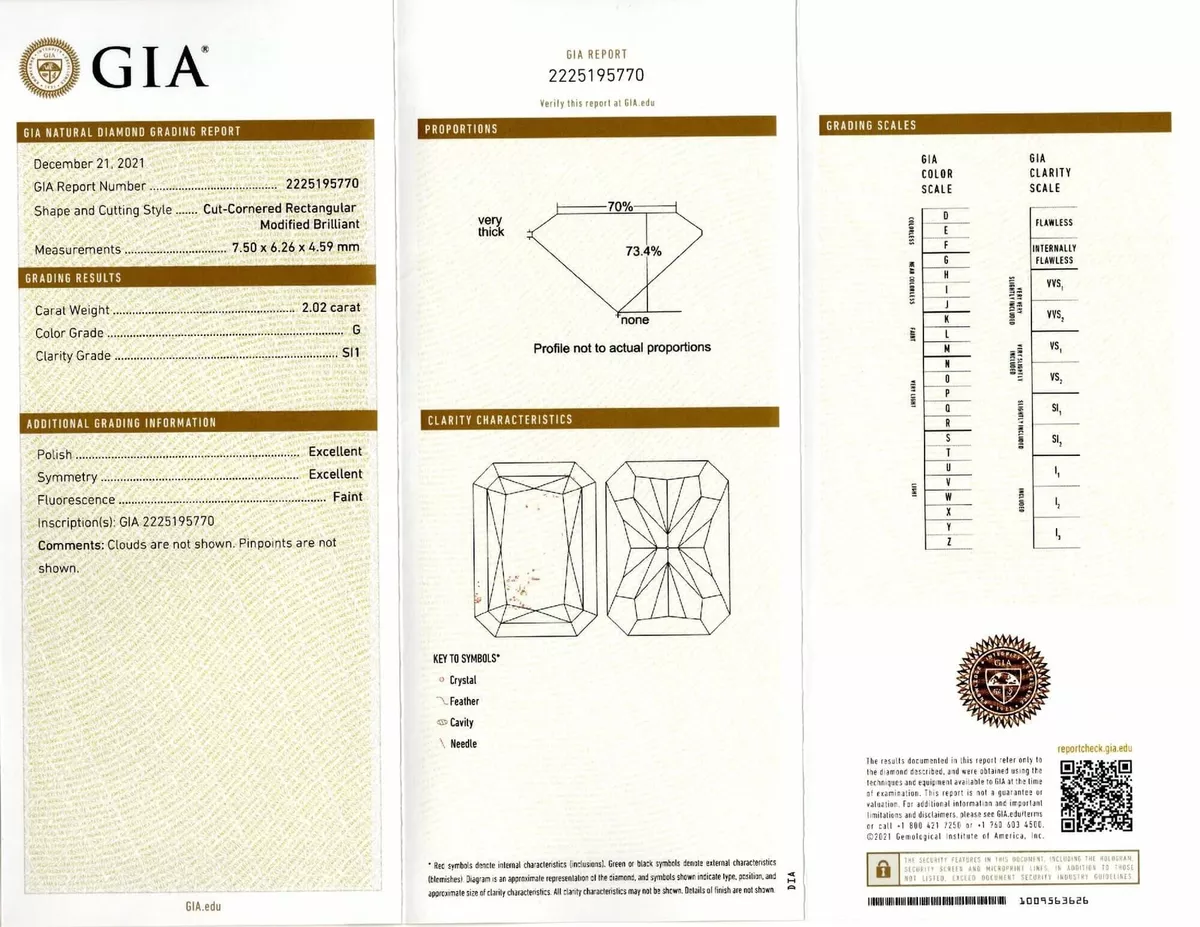 2ct gia certified diamond deals