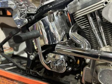 Chrome Kick Starter Kit fits Harley Davidson