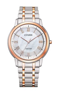CITIZEN EXCEED AR4004-71D Eco-Drive Titanium Sapphire Crystal Solar Watch 37.5mm