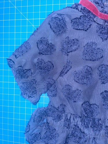 Genuine Kids Osh Kosh Blue Heart Dress Toddler Size 3T - Picture 5 of 13