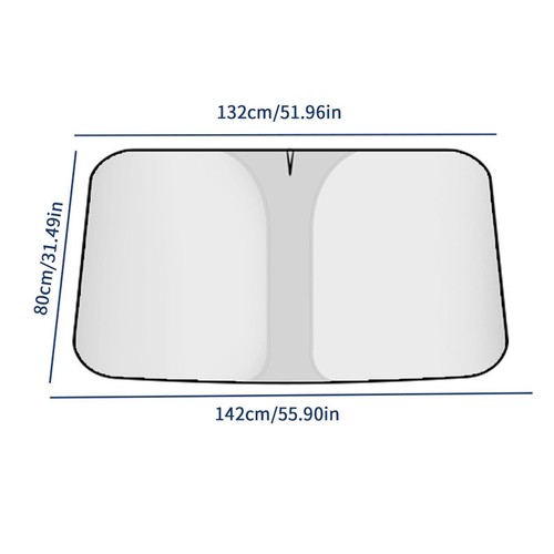1/2*Foldable Auto Car Windshield Sun Shade Shield Cover Visor UV Block Protector - Picture 11 of 13