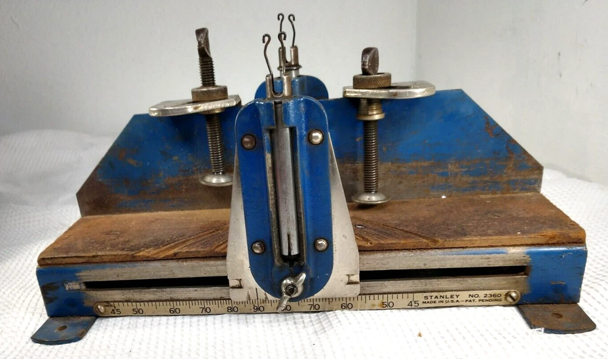 Stanley 2360 Metal Miter Box clamps 1950s vintage eBay