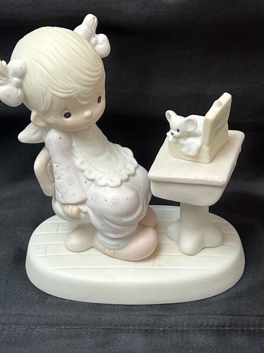 Enesco Precious Moments Love Is Sharing 1981 E-7162 CUTE! | eBay
