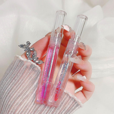 2Pcs Lip Gloss Set, Hydrating Lip Oil Set, Moisturizing Lip Glow Balm Lip Care, 