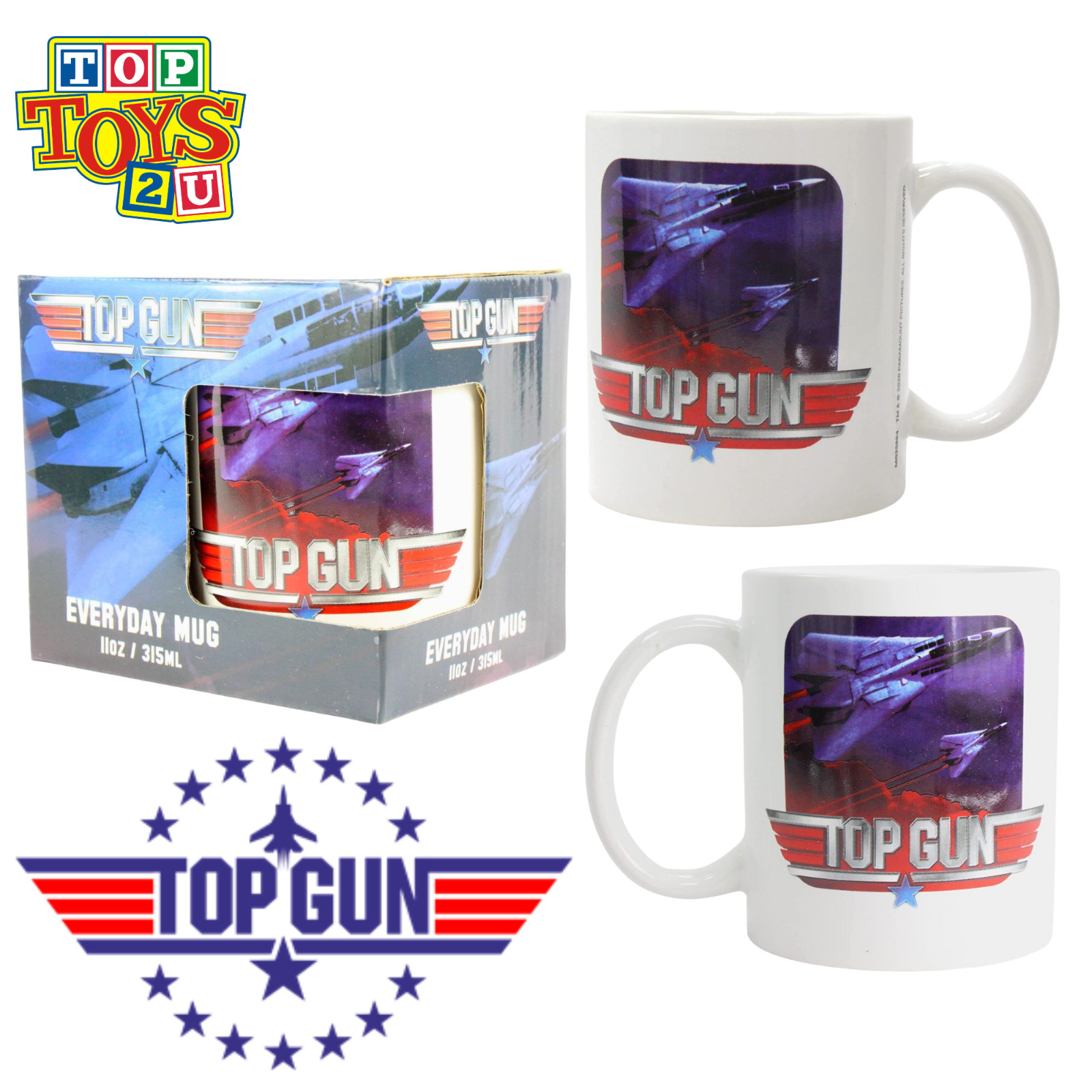 Top Gun Plane Coffee Mug Gift Boxed 315ml