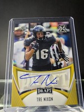 Tre Nixon BA-TN1 2021 Leaf Draft Auto Gold Parallel