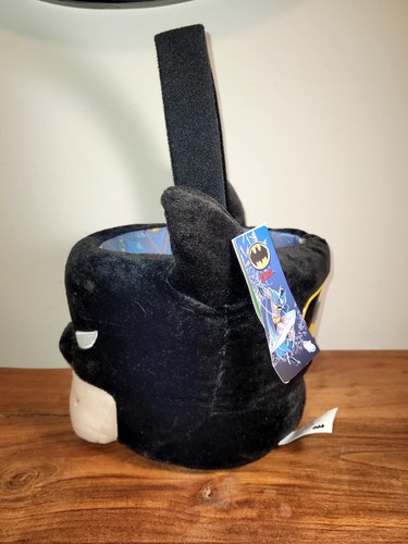 DC Batman Plüsch Kopf Halloween Korb mit Etikett - Bild 3 von 6