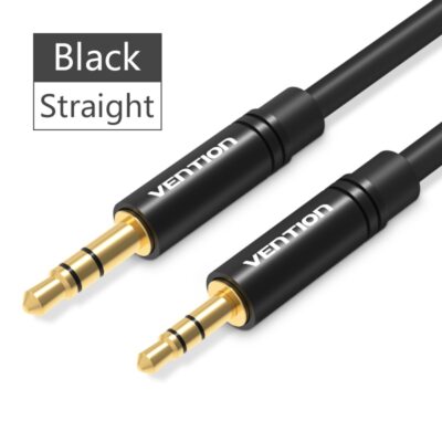 fasient1 Adattatore da 2,5 mm maschio a 3,5 mm femmina jack convertitore audio stereo per cuffie per Sennheiser HD518 HD558 HD595 HD598 HD569 HD579 HD599 per Audio-Technica