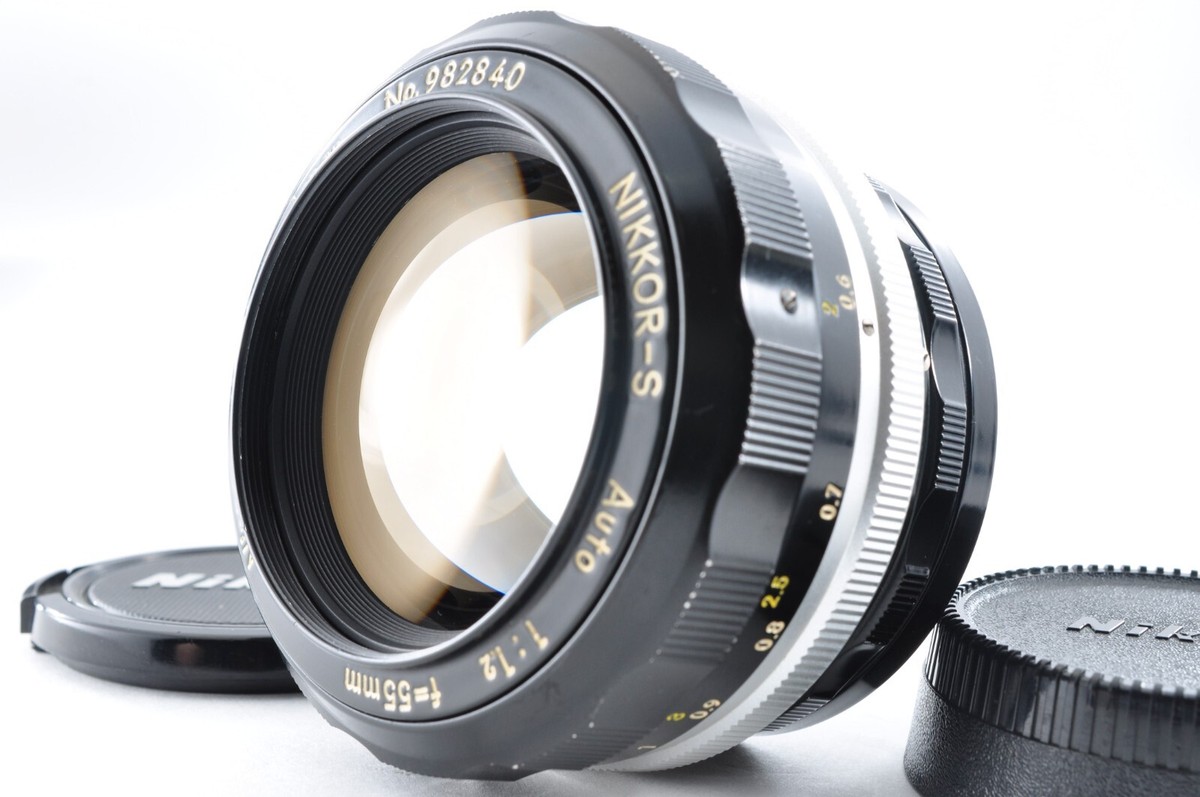 Nikkor-S 55mm f/1.2 レンズ Nikkor-S Auto 55mm F1.2レビュー作例 滲みクセ玉 エモい写真が