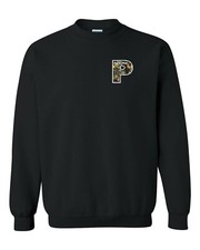 Powerstroke camo Diesel Pocket P Ford Power Stroke Black Crewneck Sweatshirt