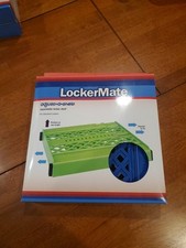 Lockermate BLUE Adjust-a-Shelf Expandable Locker Shelf for Standard Lockers