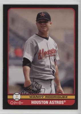 2009 O-Pee-Chee Black Border Wandy Rodriguez #204 n1u