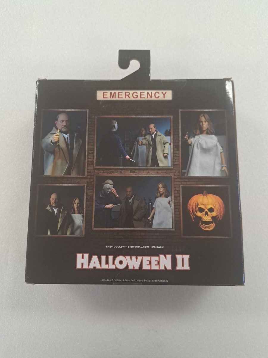 Neca Halloween 2 (1981) - Dr Loomis & Laurie Strode 2Pack (Clothed