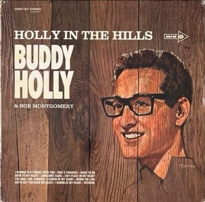 Buddy Holly Holly In The Hills Vinyl Record 1975 Coral COPS-1331 Germany Press