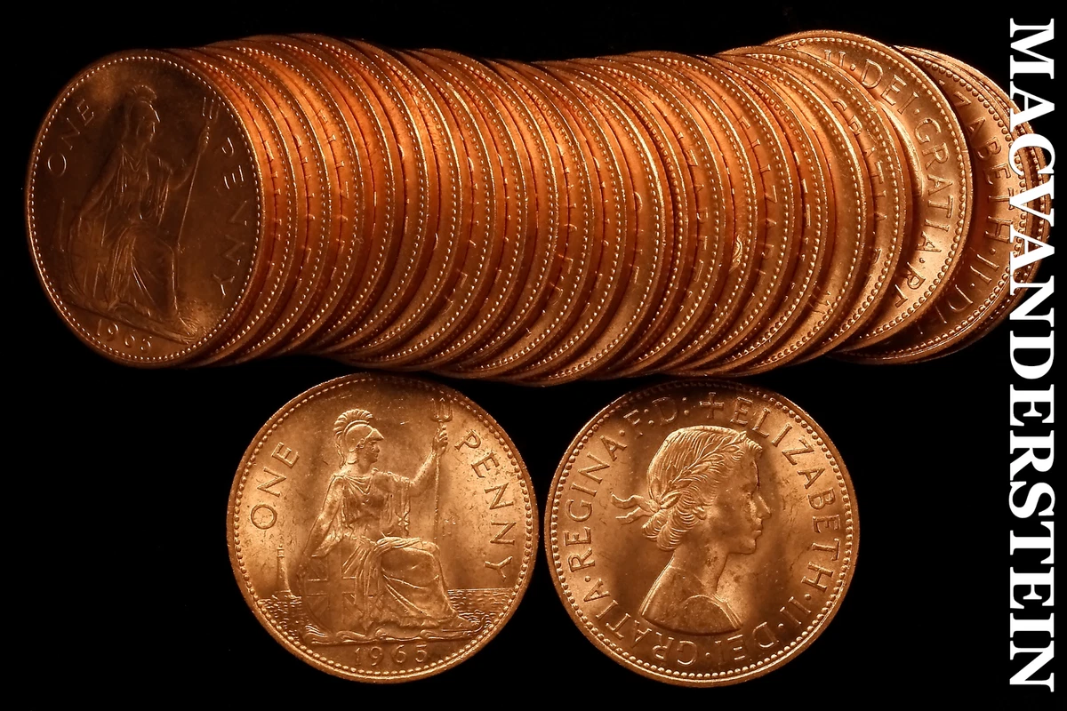 1965 UK Pennies for sale | eBay