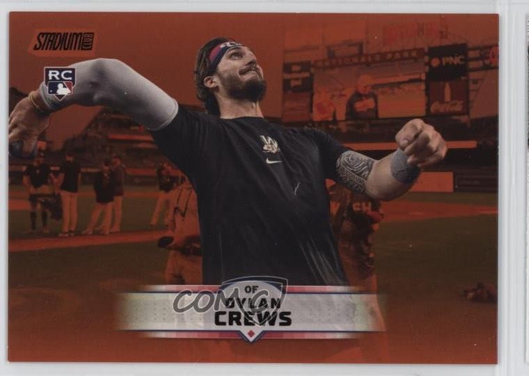 2025 Topps Stadium Club Bronze Foil Dylan Crews #102 b4d