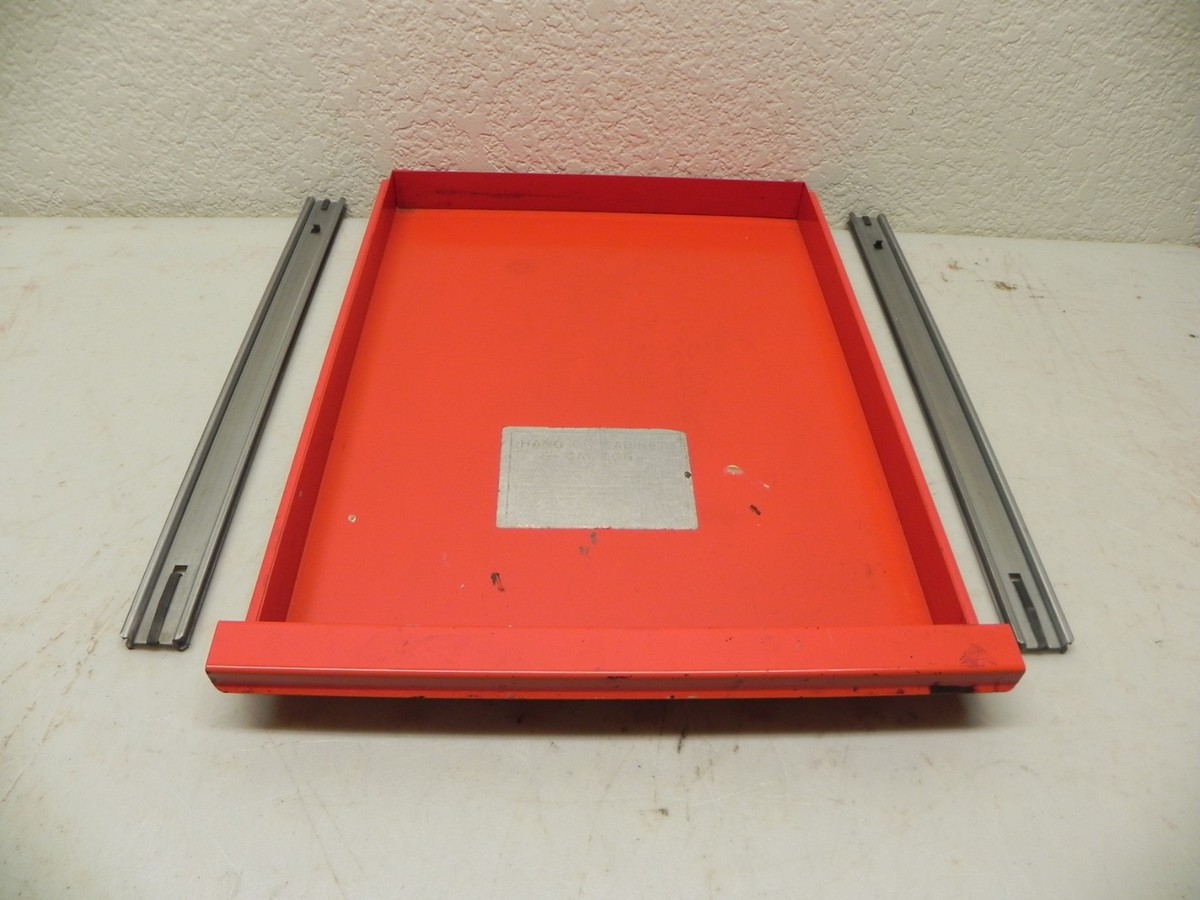 Vintage Matco MB302 Hanging Side Cabinet Drawer, Built In Handle