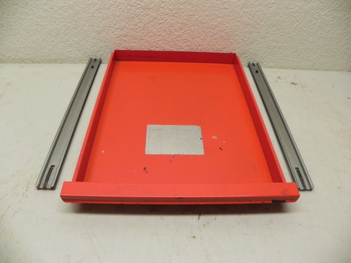 Vintage Matco MB302 Hanging Side Cabinet Drawer, Built In Handle, 2 Rails, Older
