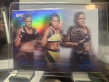24 Topps Gold Label UFC Time Lapse Amanda Nunes TL-6 #48/99
