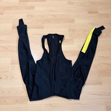 Rapha Cycling Suit Tights L Black Neon Stretc...