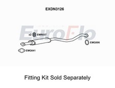 Rear Muffler Silencer Insert Exhaust System Fits Nissan Pulsar EuroFlo EXDN3126