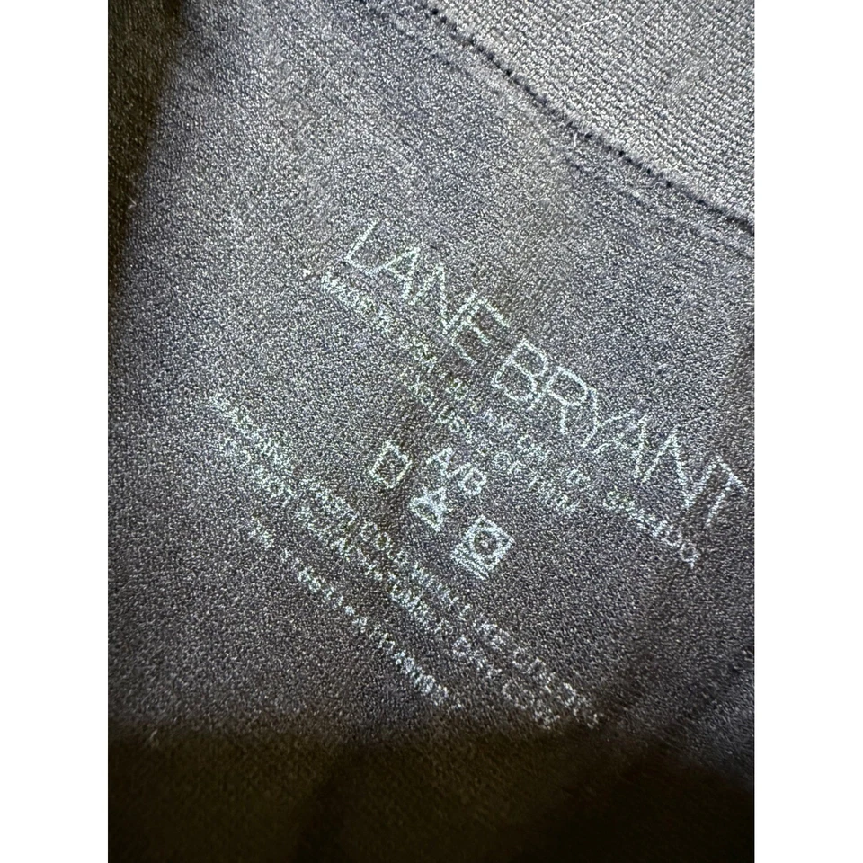 Leggings moldeadores Lane Bryant negros cintura alta talla grande cómodos elásticos Foto 3 de 3