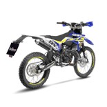 Pot d'échappement X-Fight slip-on carbone Sherco 50 pour silencieux SM-RS SE-R 50cc