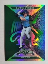 2025 Crusade Baseball Carson Williams Green /249 Tampa Bay
