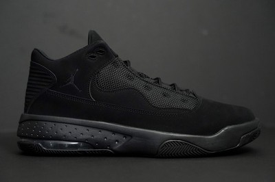 Nike Men Jordan Max Aura 2 Shoes Sneakers Ck6636-002 Black Suede Black Cat Sz 12
