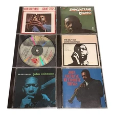 John Coltrane CD Lot Giant Steps Ballads My Favorite Things Blue Train Jazz 80s