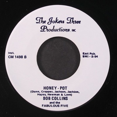 BOB COLLINS & FABULOUS FIVE: if i didn't have a dime JOKERS THREE 7'' Single