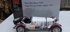 CMC 1:18 M-055 Mercedes Benz SSKL, Mille Miglia 1931, Rudolf Caracciola, #87