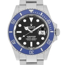 Rolex ROLEX SUBMARINER Date 126619LB black Random Number second hand mens