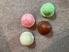 4 Melissa Doug ice cream cone scoops . replacements . stacking magnetic