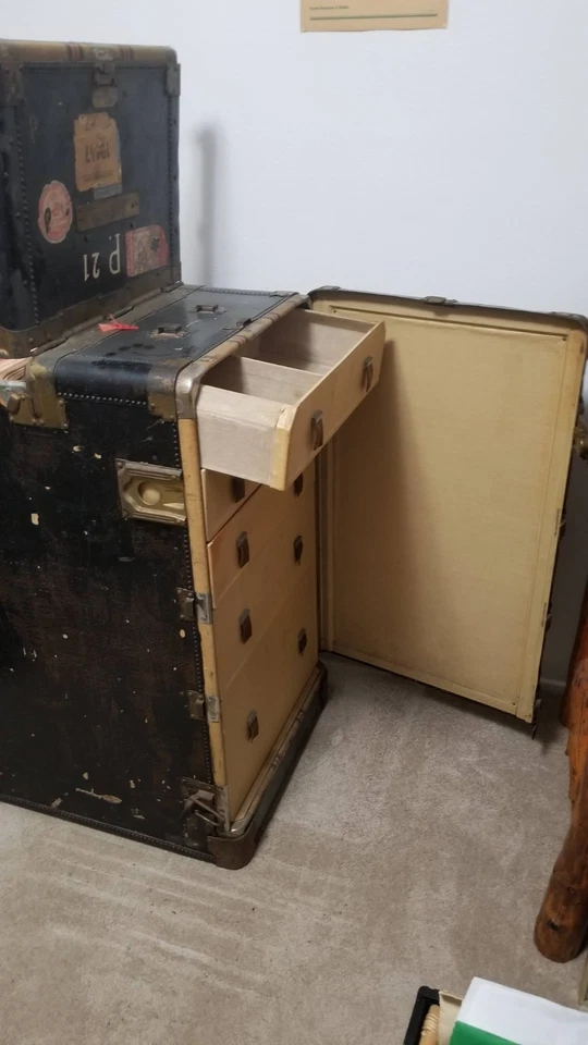 Редкий стример проигрыватель сундук от Hartmann сделано для Bulloks! - Изображение 3 из 4