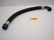 Nascar -24an St X 90 X 30.5 Bmrs Ptfe Lw Poly Braided Upper Radiator Hose 99