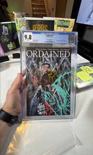 Ordained #1 RE CGC 9.8 First Ever Remarque On Slab By Smunchy And Smunchy CVR